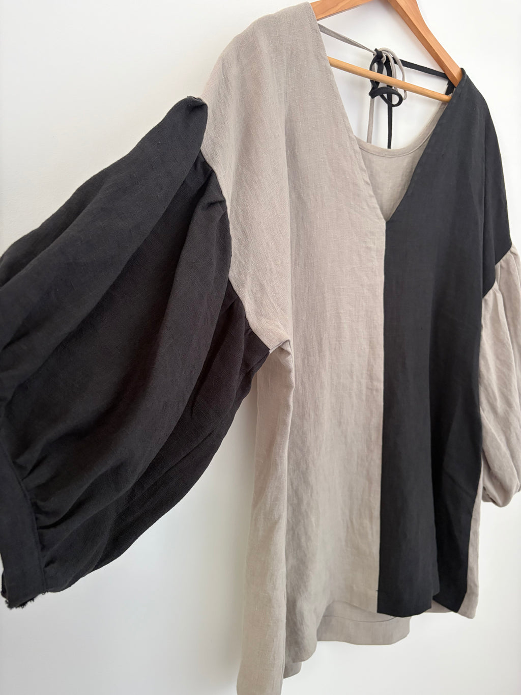 Gypsy shift dress : grey black