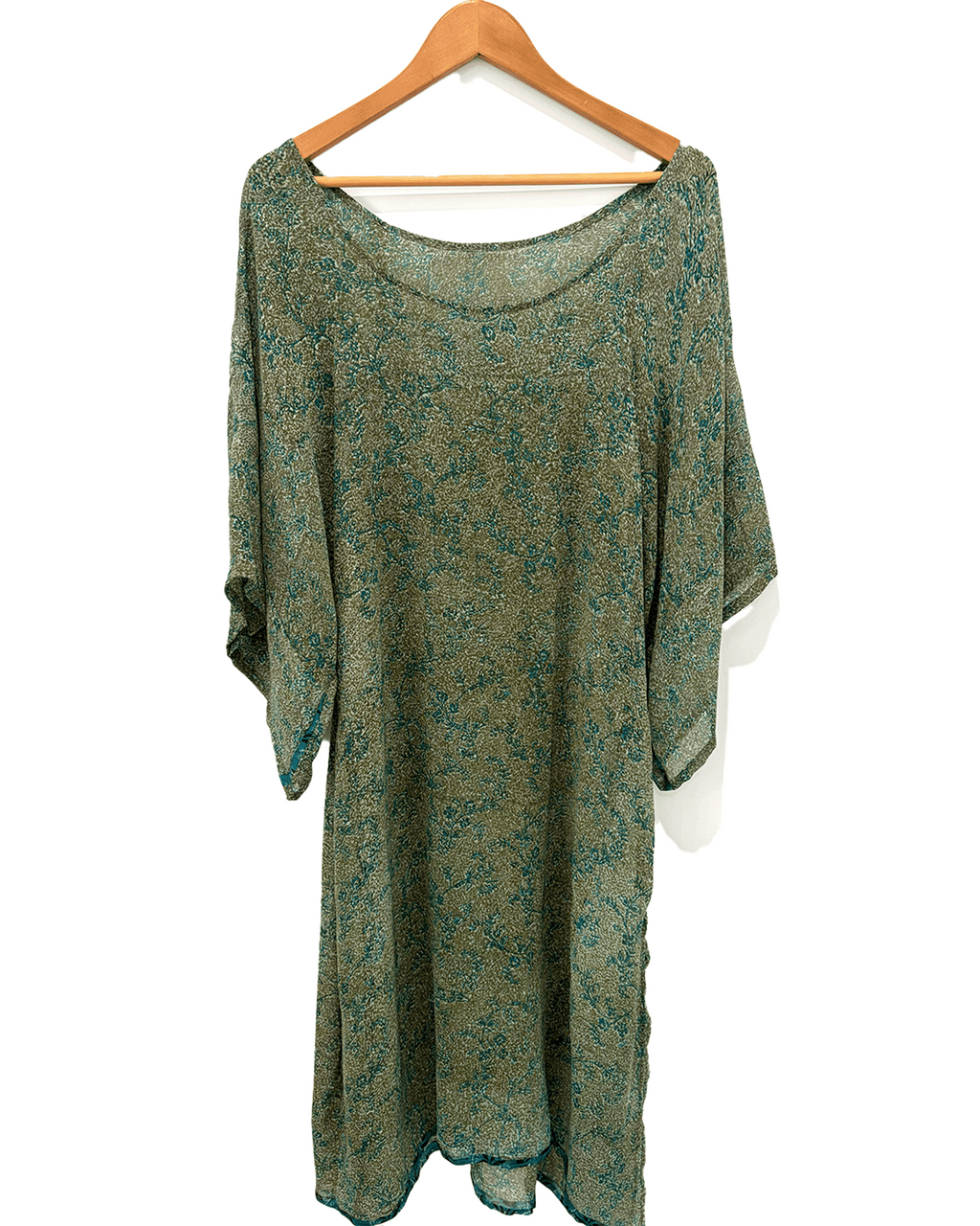 Bohème Dress :  olive teal
