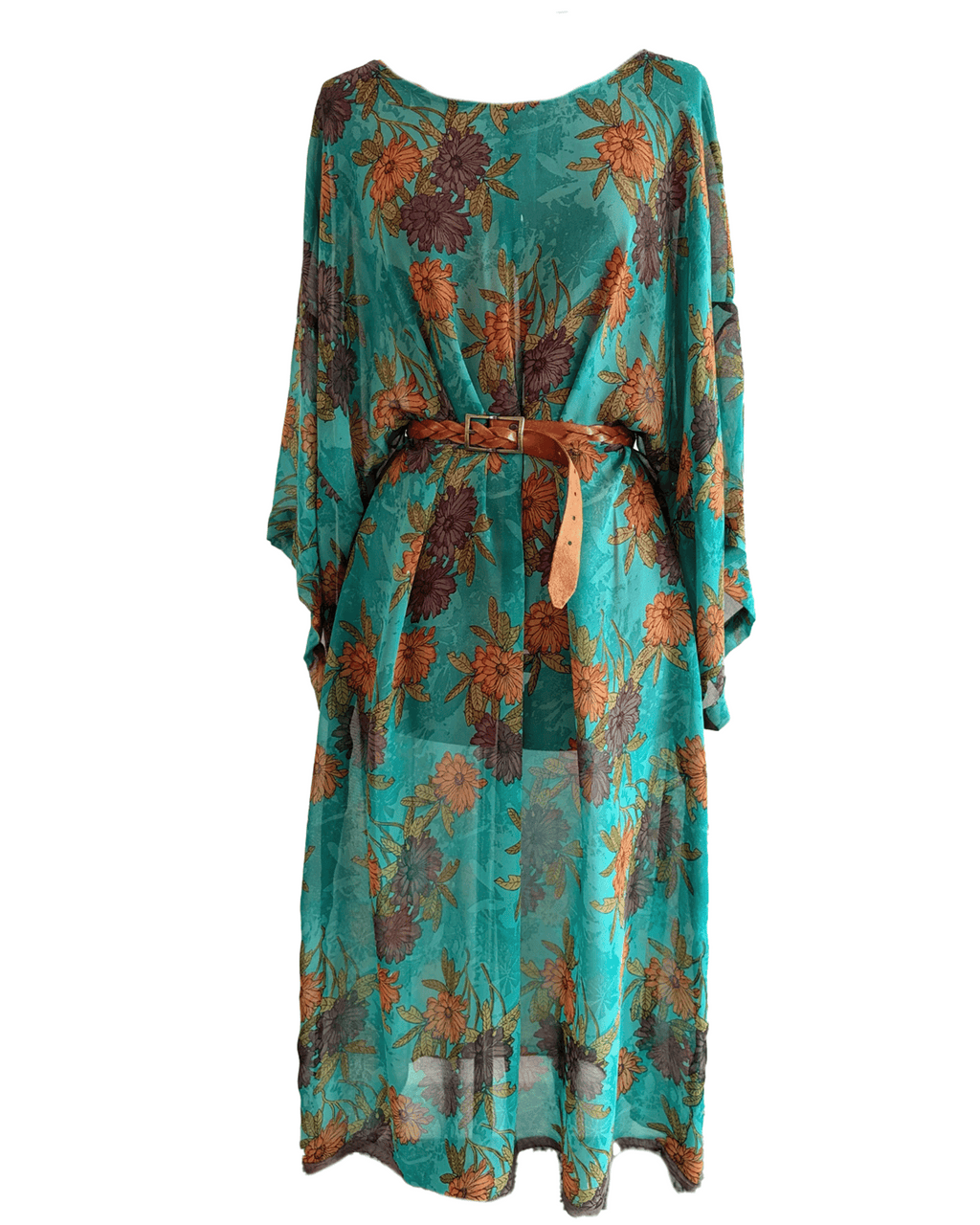 Bohème Dress :  turquoise garden