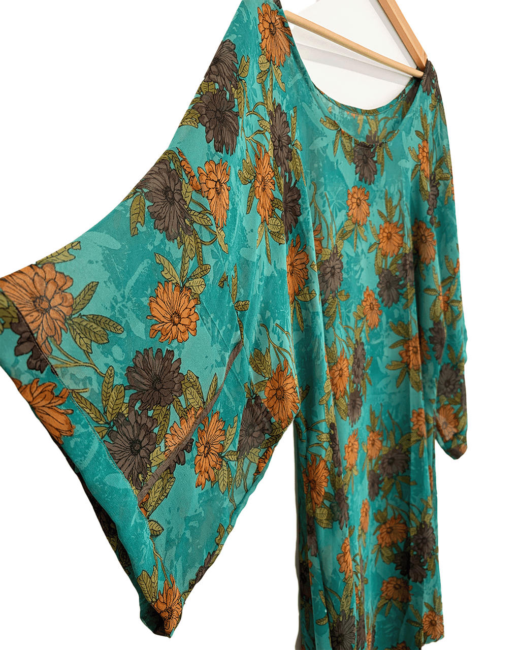 Bohème Dress :  turquoise garden
