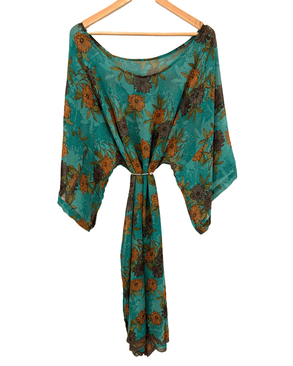 Bohème Dress :  turquoise garden