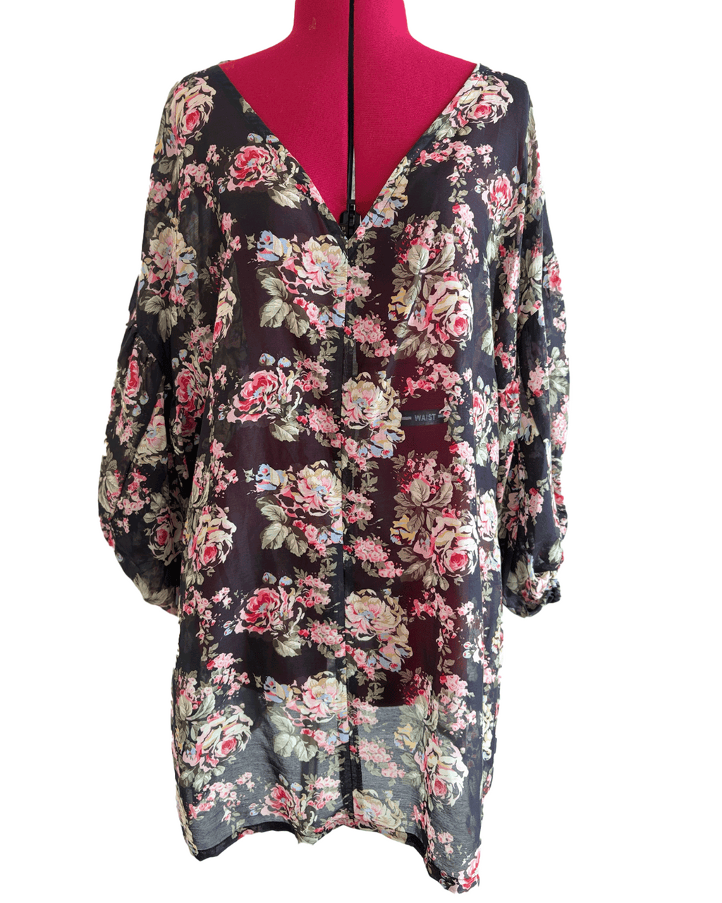 Gypsy shift dress : night garden