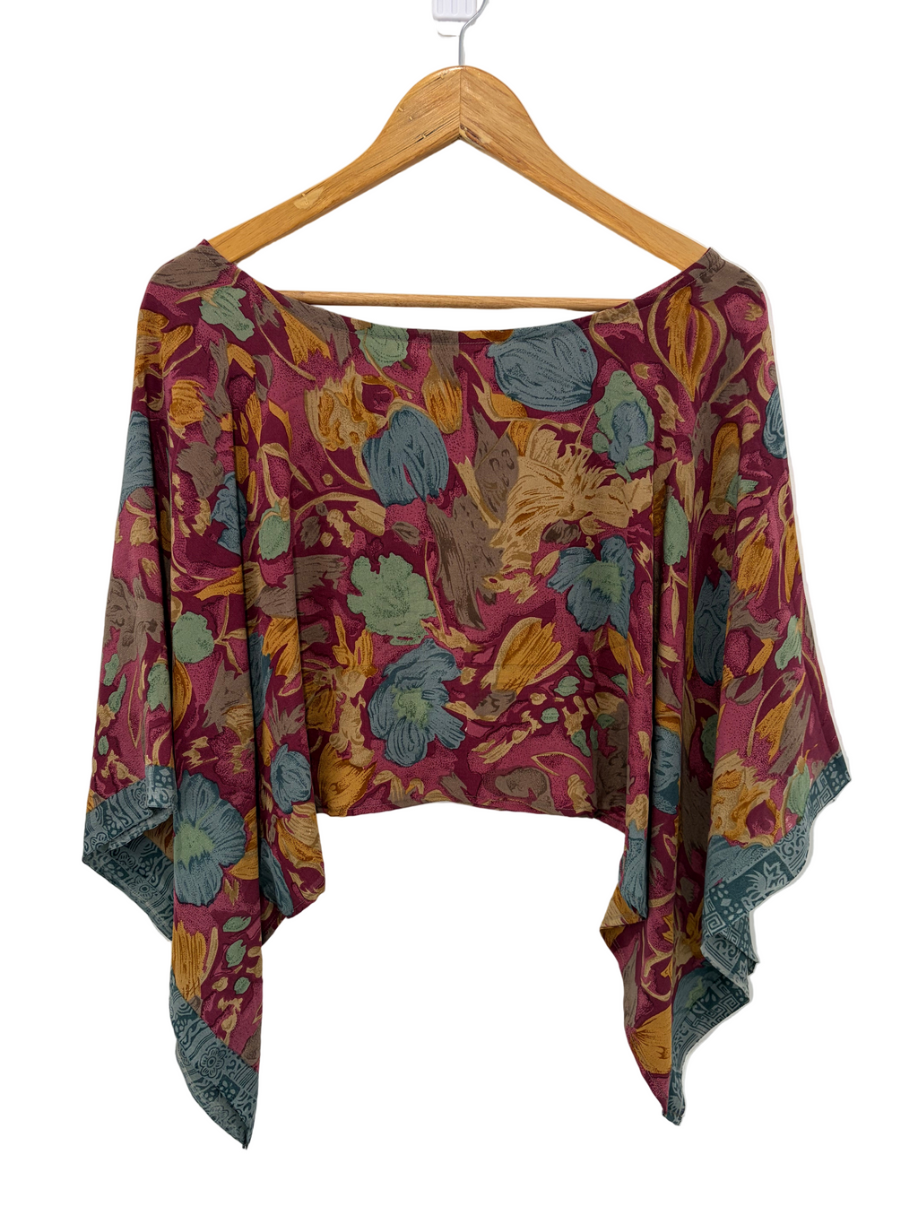 Rumi crop top : painted floral