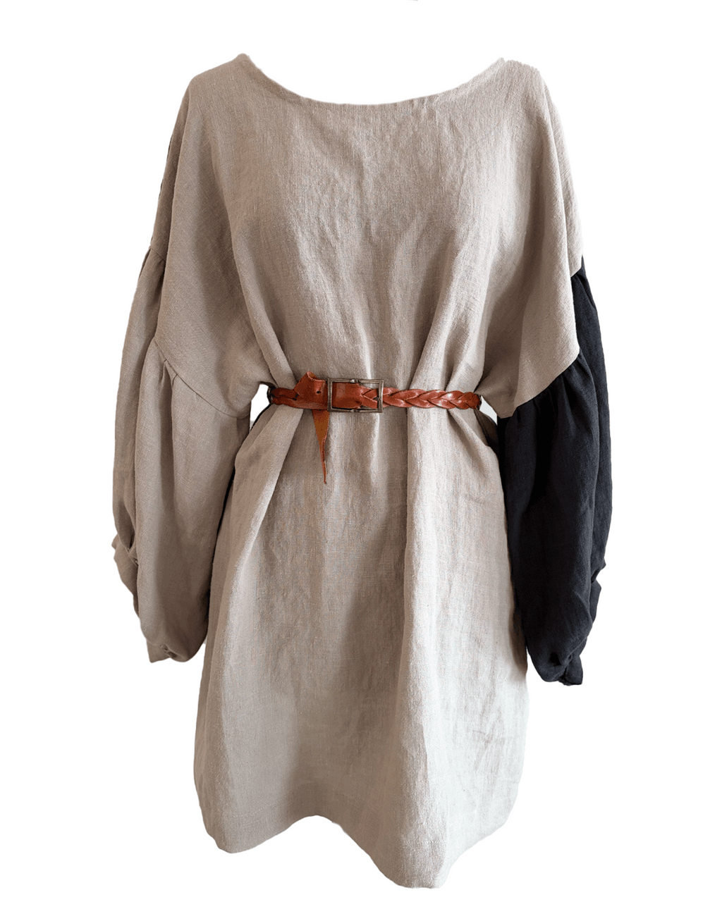 Gypsy shift dress : grey black