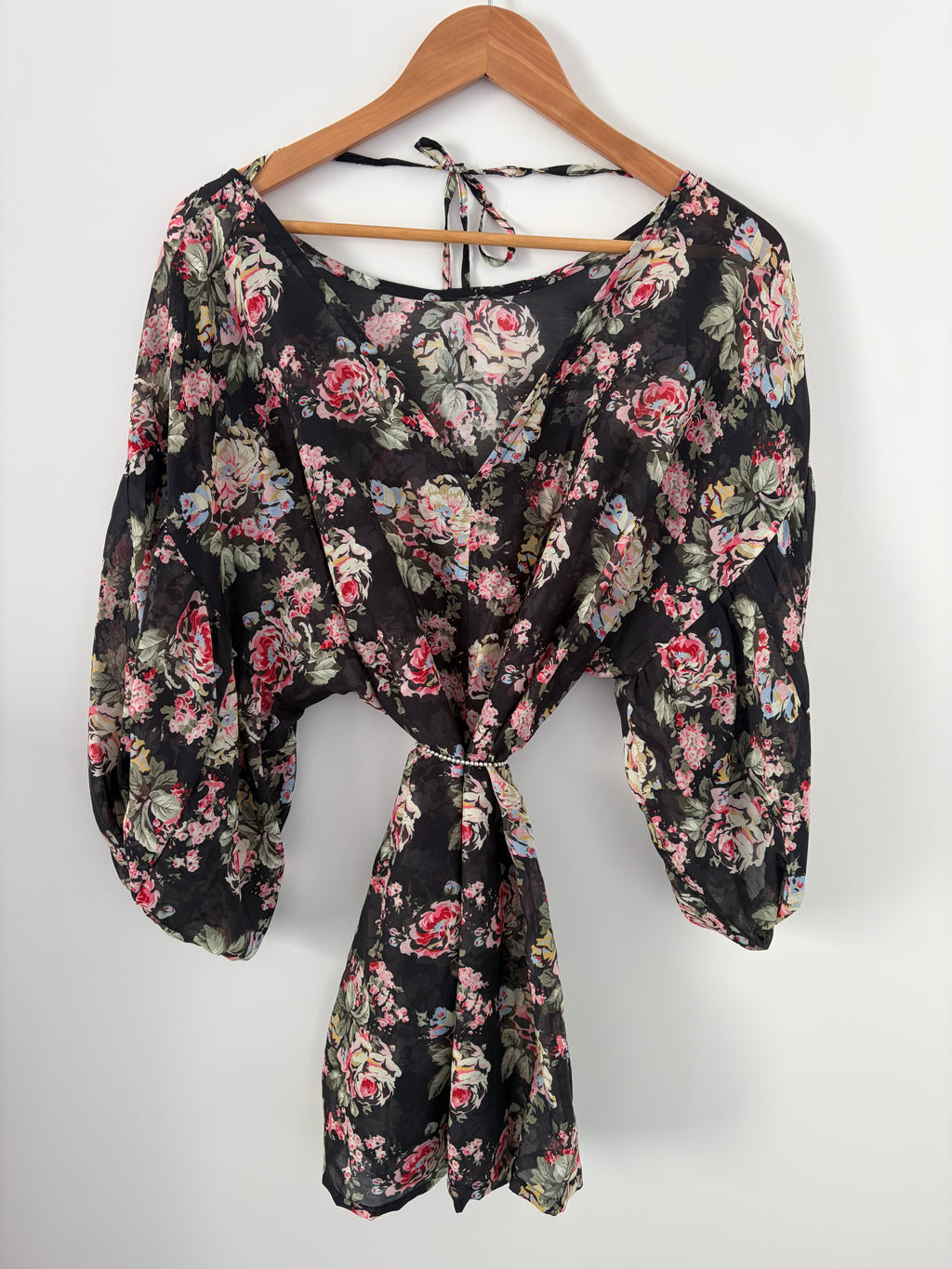 Gypsy shift dress : night garden