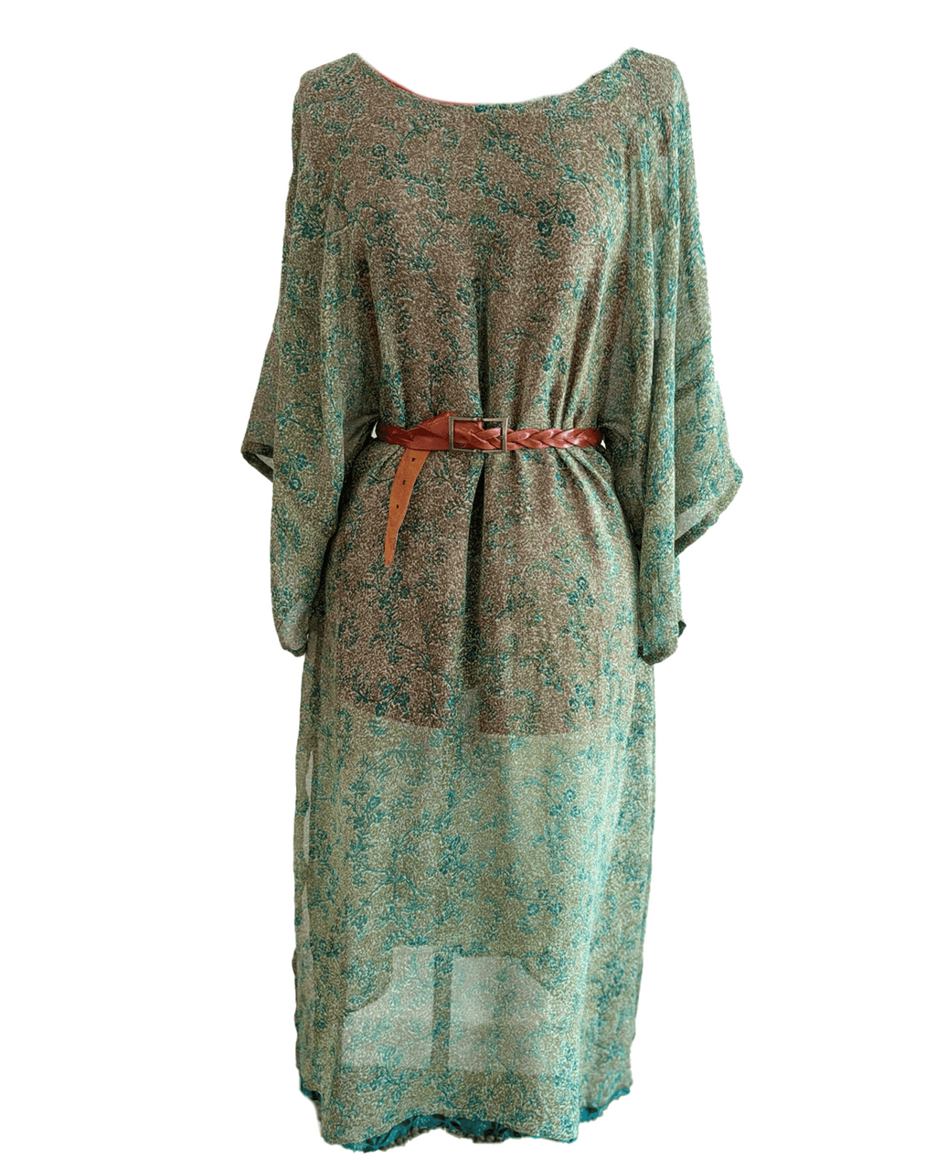 Bohème Dress :  olive teal