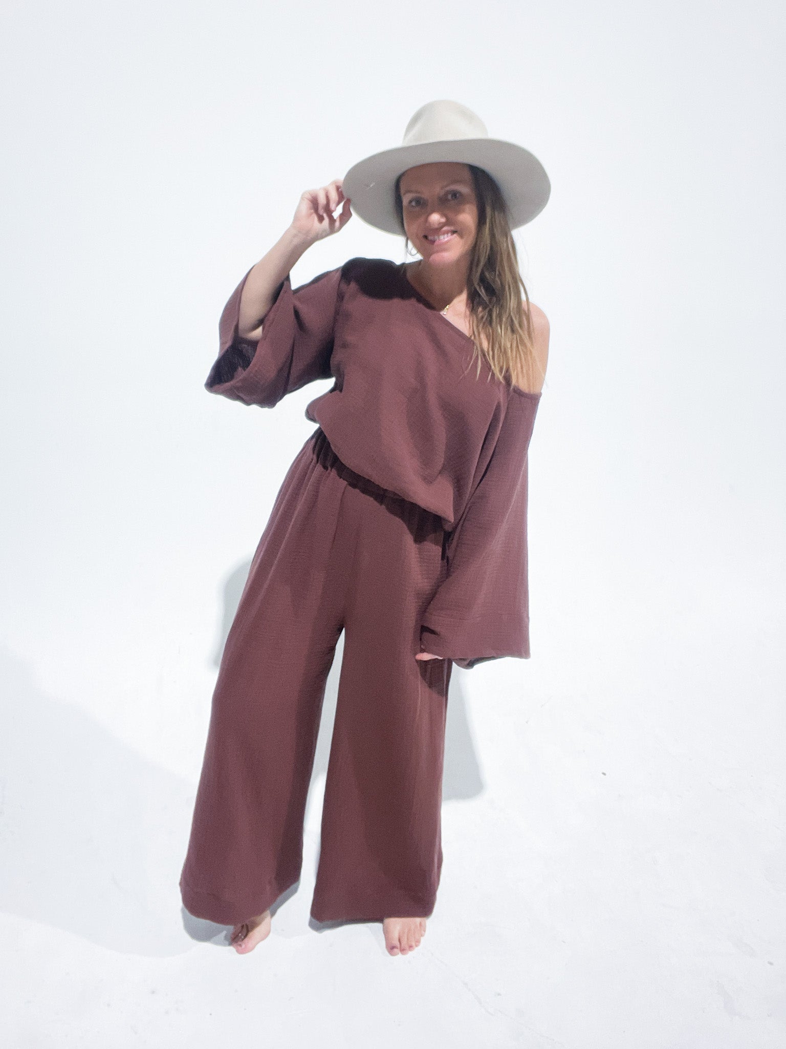 Oracle Pants : Mahogany Choc