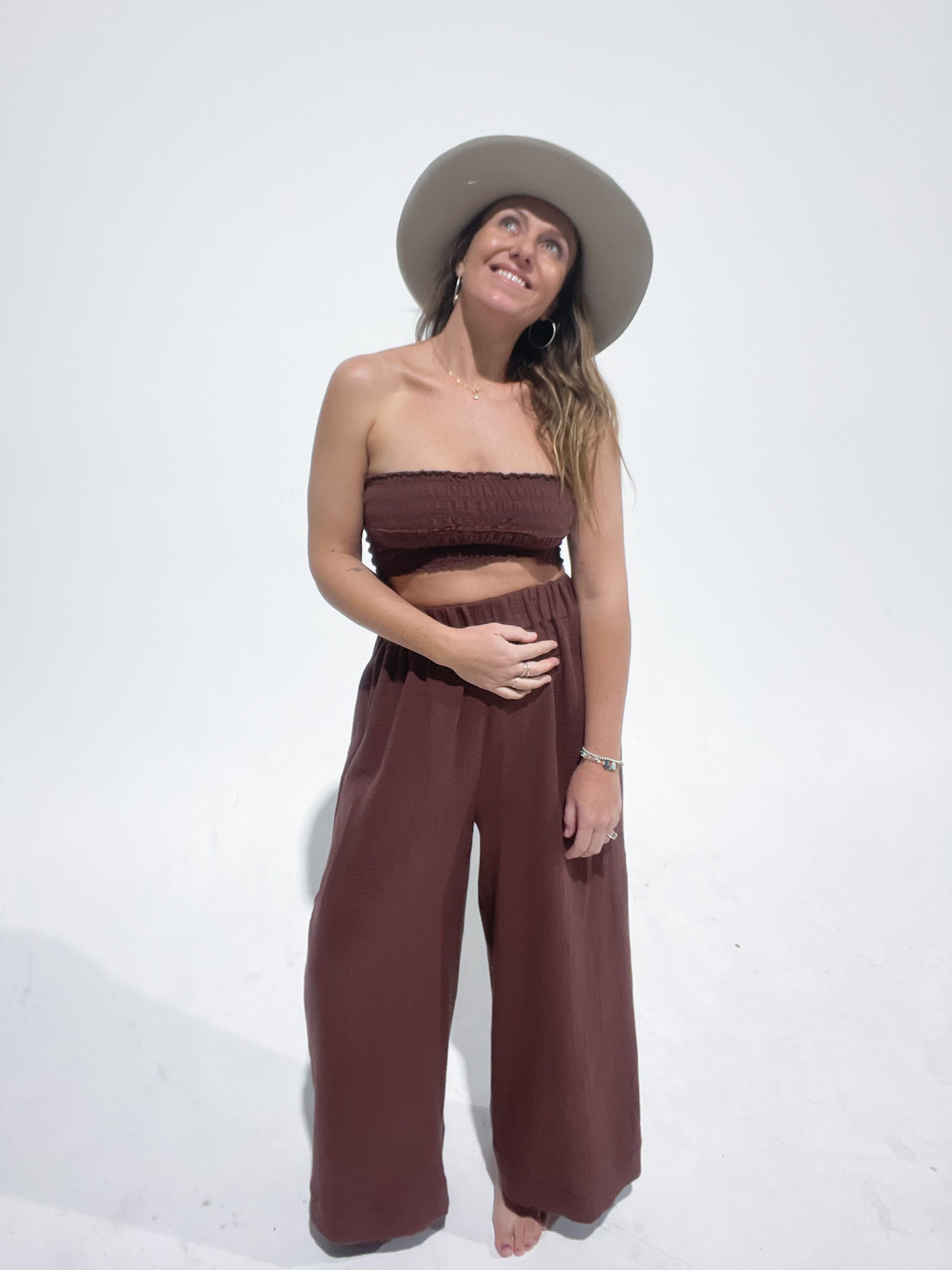Oracle Pants : Mahogany Choc