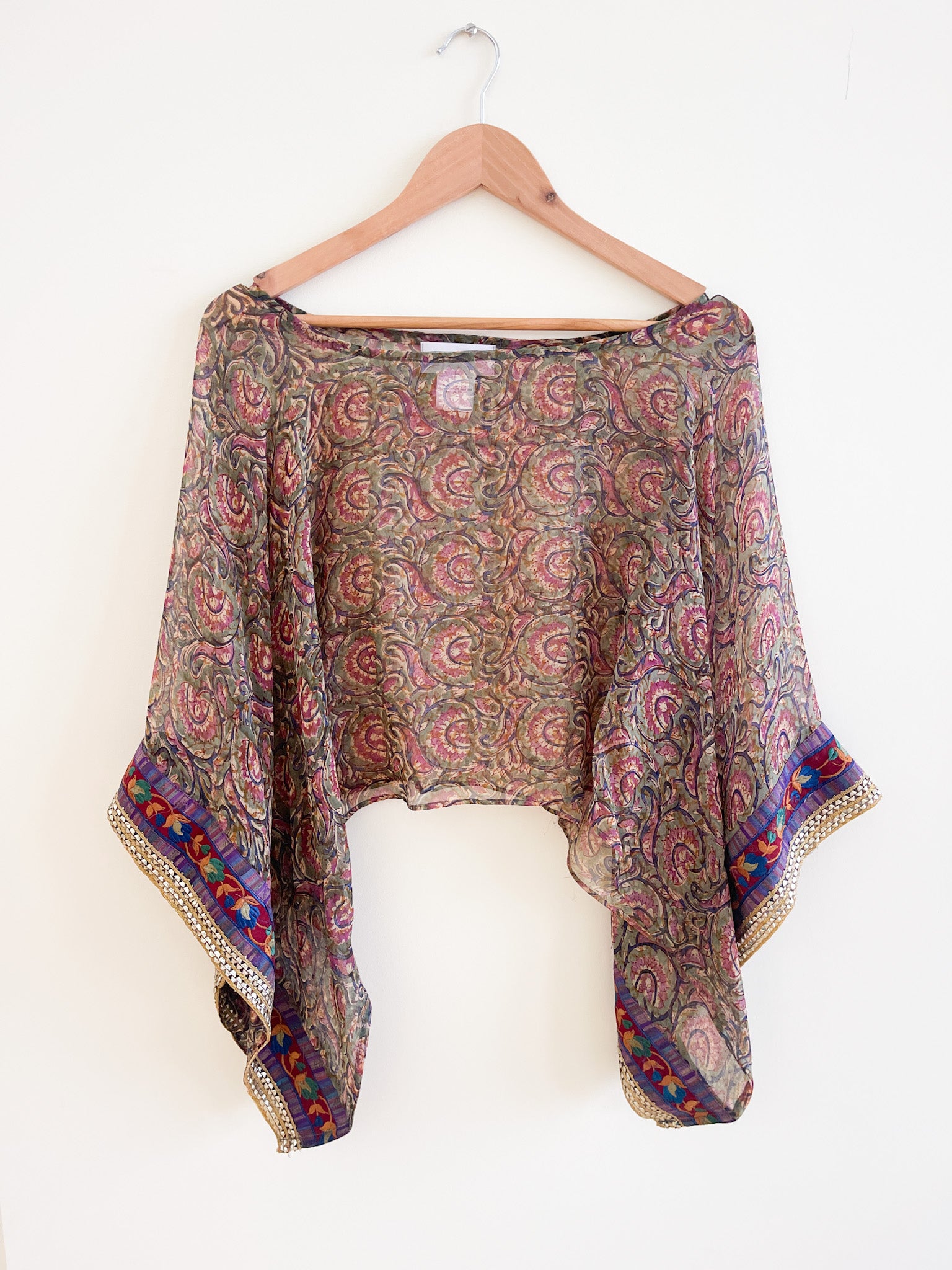 Rumi top : olive plum