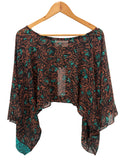 Rumi crop top : abstract eve
