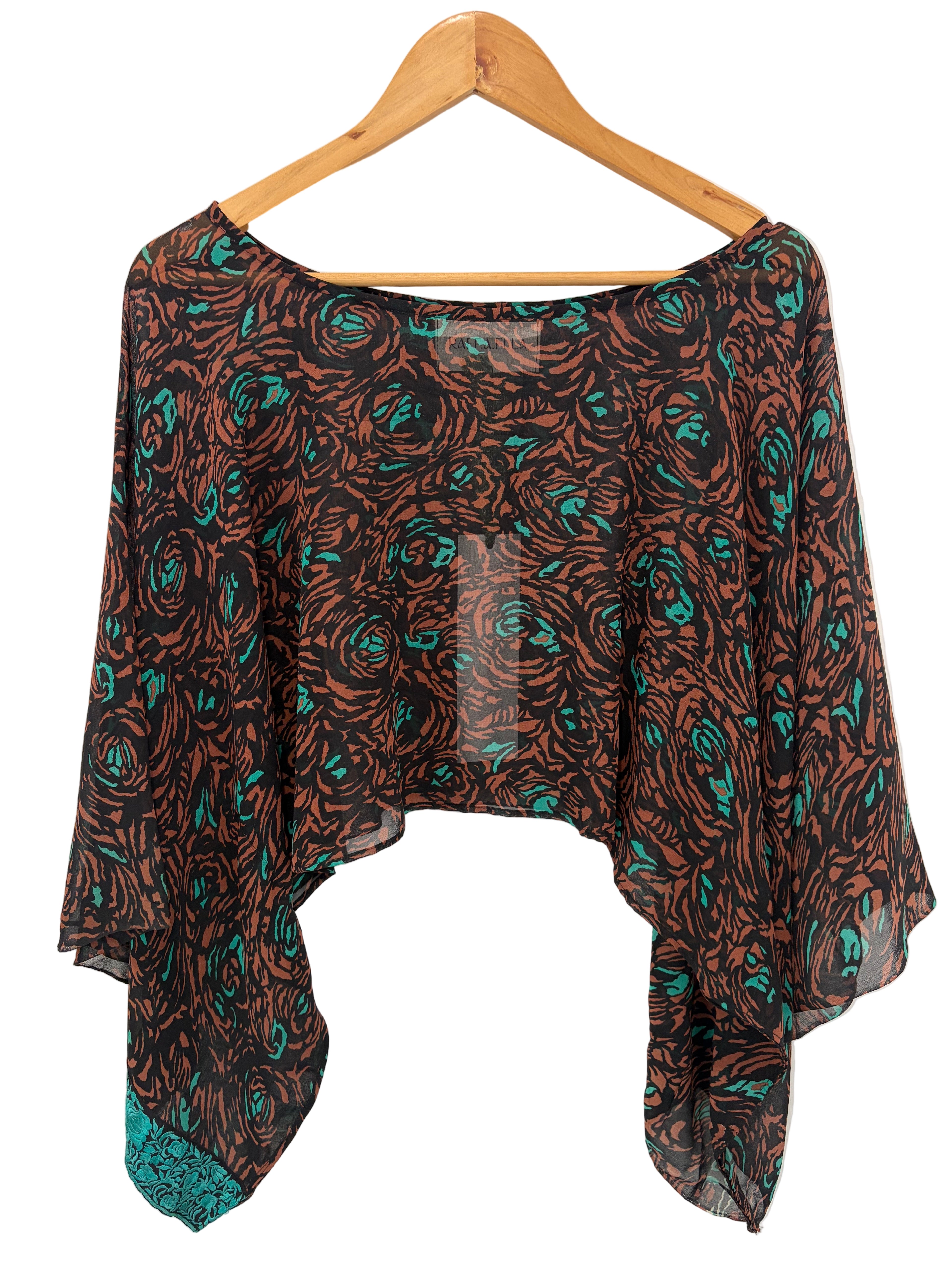 Rumi crop top : abstract eve