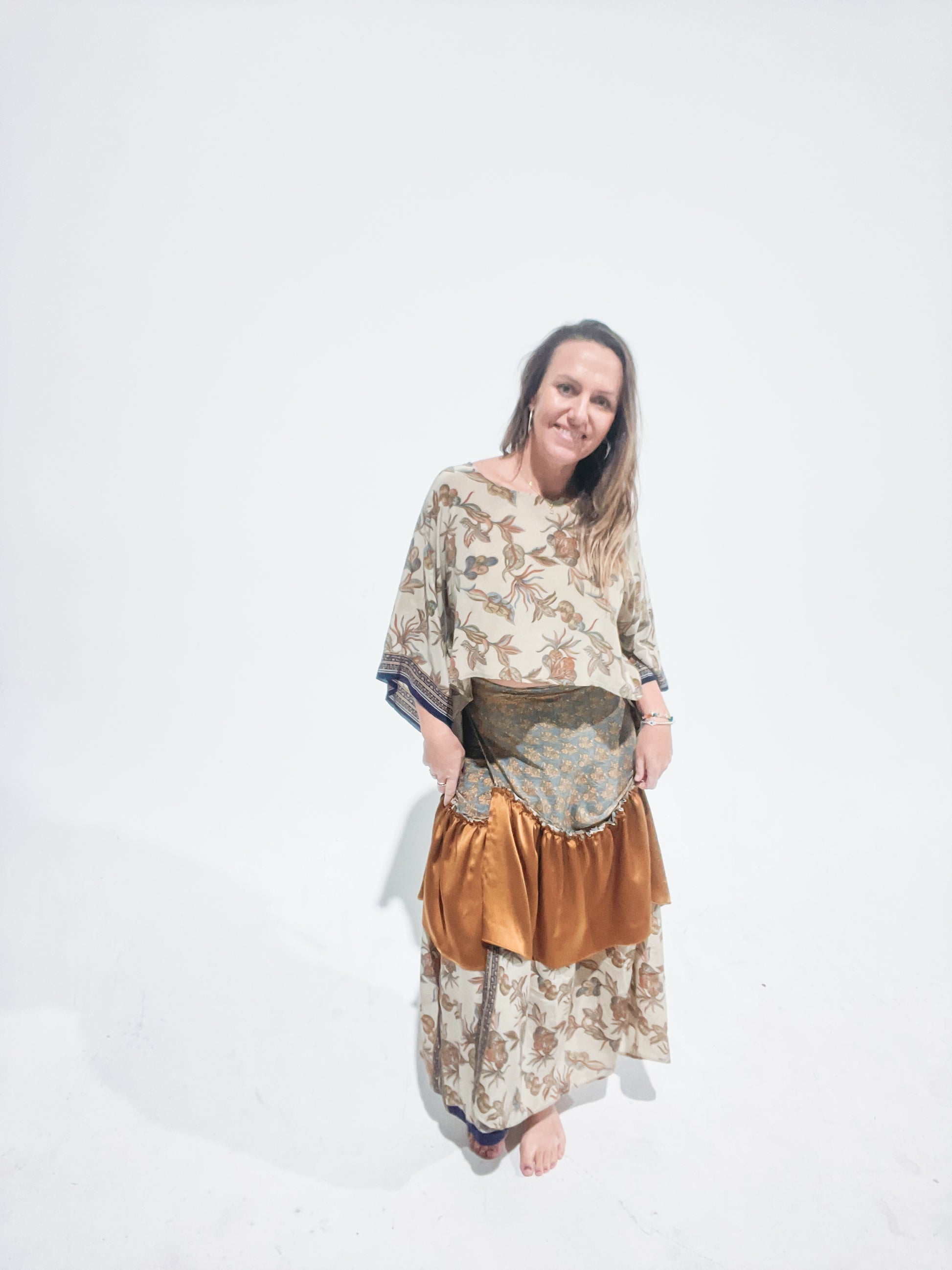 Oracle Skirt : Gold Leaf