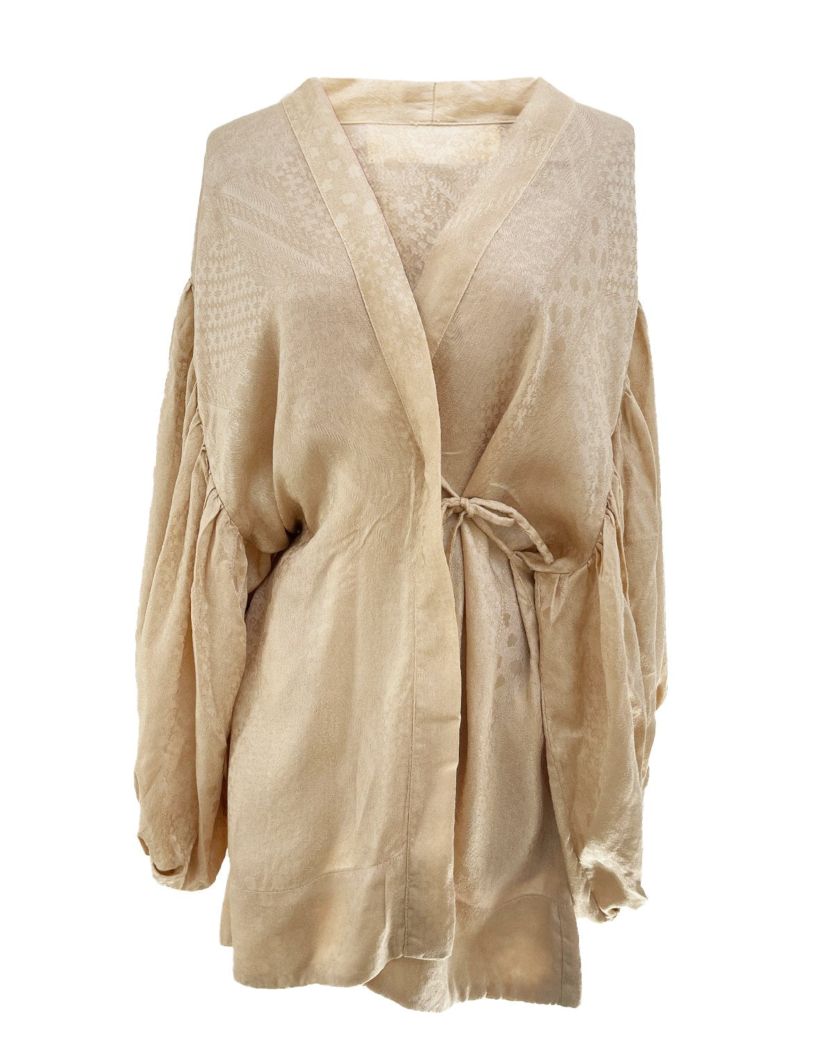 the Circe robe : champagne - RAFF.A.ELLA