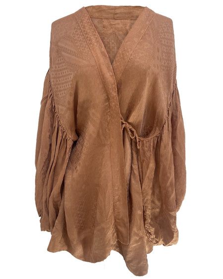 the Circe robe : copper - RAFF.A.ELLA